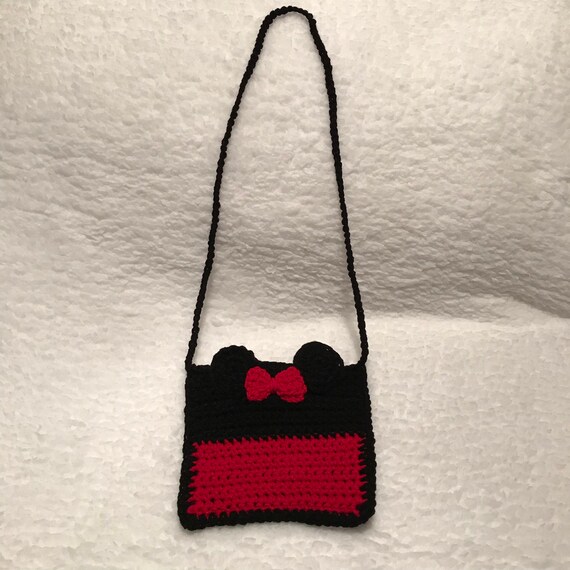 mickey mouse crochet bag