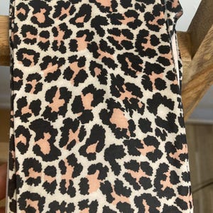 Leopard Print Tights: Sheer Animal Print Pantyhose - Y2K Style