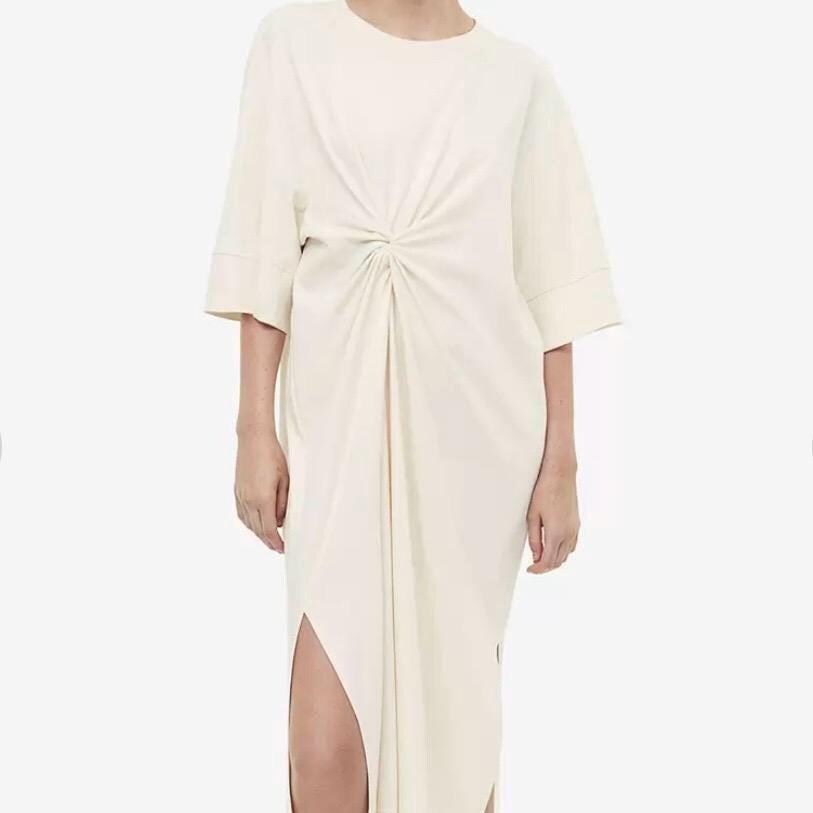 Cream Jersey Dress - Etsy