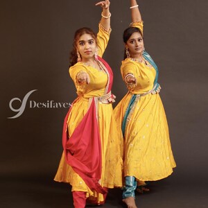 Kathak Dance Stage Costume