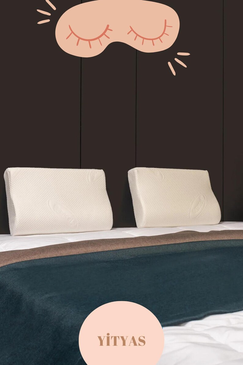 Ergonomic Orthopedic Neck Pillow Etsy