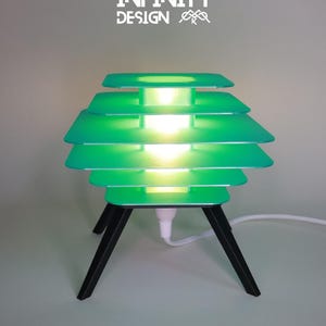 Elegant 3D printed pagoda lamp – modern design for your home