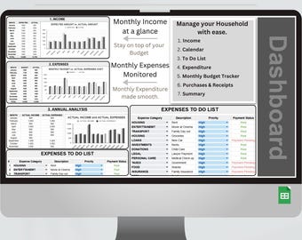 Personal Budget Spreadsheet: Automated Monthly Tracker (Google Sheets)