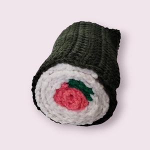 Handmade Crochet Sushi Roll Scarf - Child Size