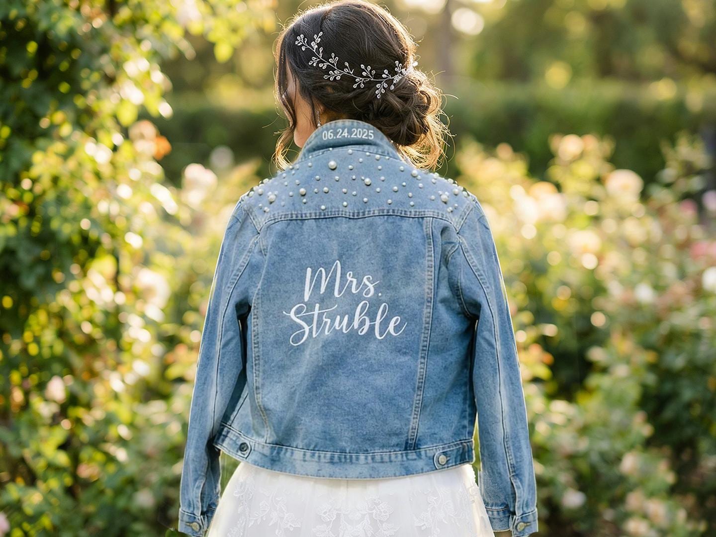 Bridesmaid Jean Jacket - Etsy