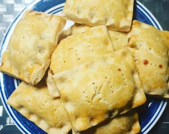 Ghana Fresh Meat Pie extra stuffed x6