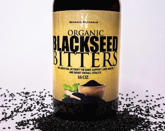 Natural Blackseed Bitters 16oz