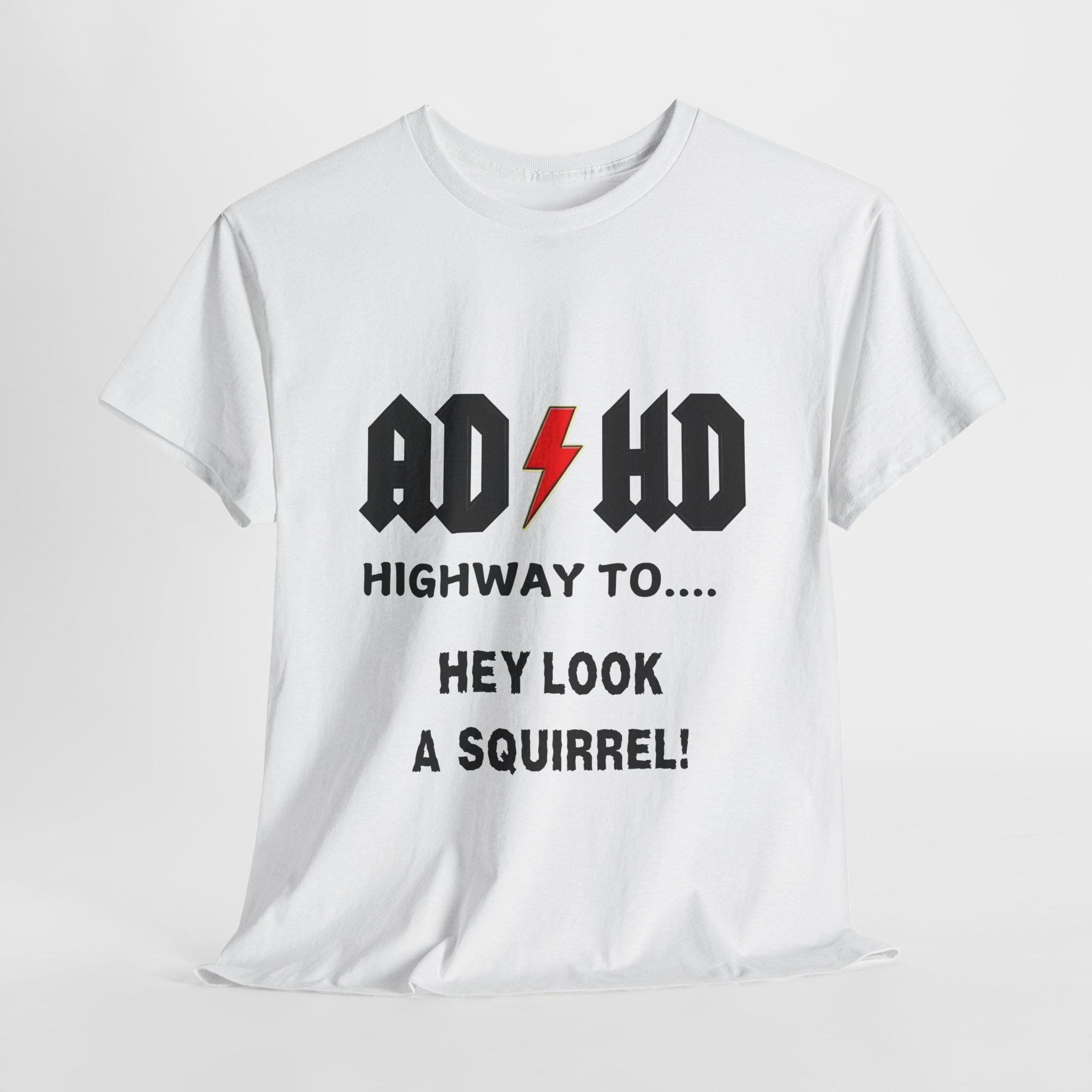 AC/DC Parody Tee: ADHD Highway to Hell Unisex Shirt - Etsy