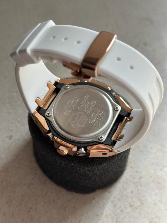 Casio G-shock - Rose Gold White - GA-2100 Personalized | Men's