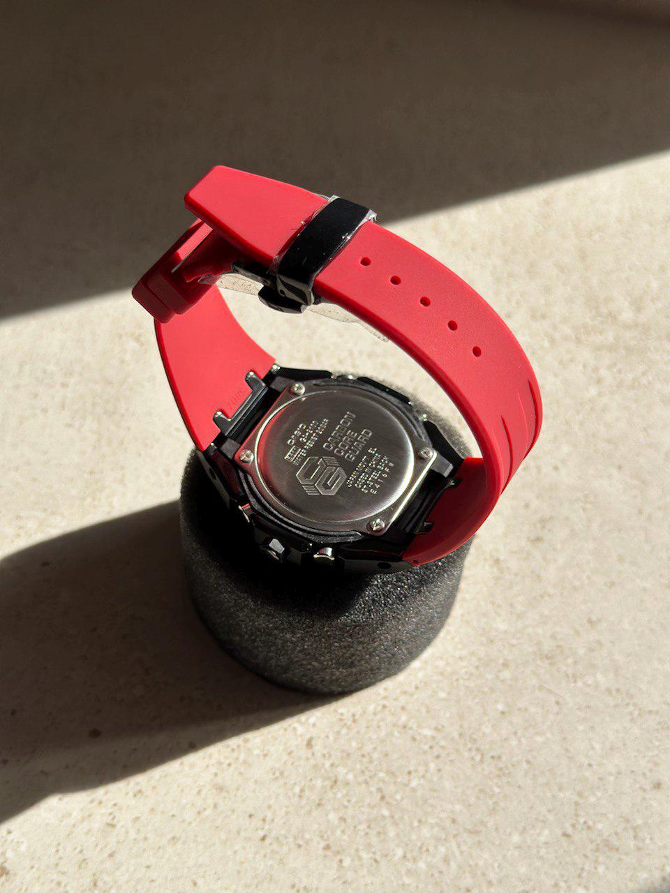 Casio G-shock - Red Black - GA-2100 Custom | Men's Watch - Etsy