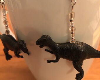 T-Rex Dinosaur Earrings