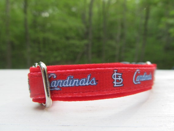 St. Louis Cardinals Cat or Small Dog Collar W/ Red or Pinking 
