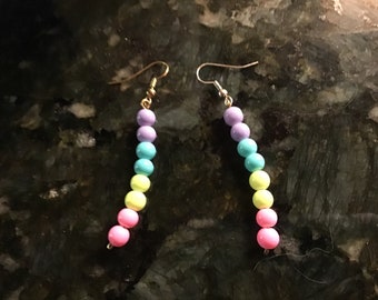 Rainbow Unicorn Earrings