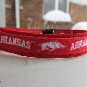 Arkansas razorback dog collar 2025