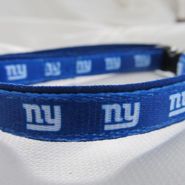 New York Giants Cat or Small Dog Collar