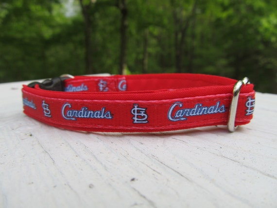 St. Louis Cardinals Cat or Small Dog Collar W/ Red or Pinking 