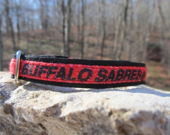 Buffalo Sabres Cat or Small Dog Collar