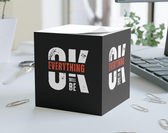 Note Cube Office Decor – Cancelleria motivazionale, 700 fogli