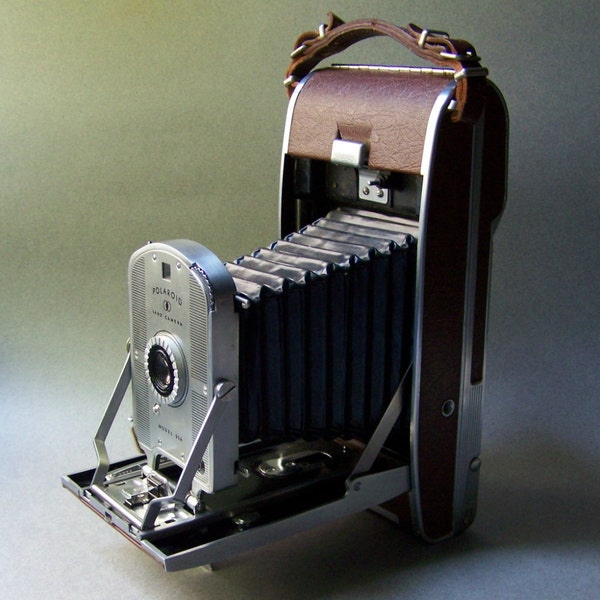 Vintage Polaroid Land Camera ~ Model 95A ~ w/ Lens Kit