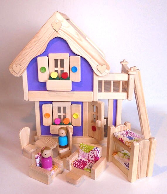 handmade dollhouse for sale