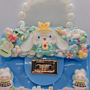 Bolsa hecha a mano/Bolsa portátil con pegamento en crema/Bolsa hecha a mano/Regalo de Año Nuevo/Regalo de cumpleaños/Niños