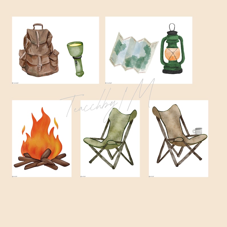 Summer Camp Bulletin Board Kit: Tents of Fun Classroom Decor (PDF & PPT ...