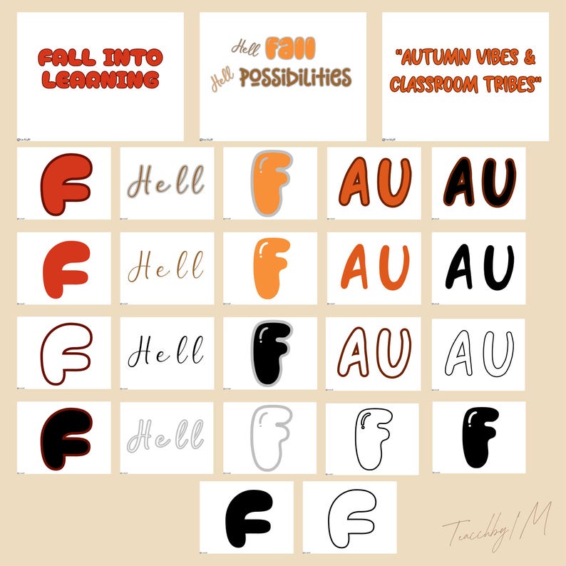 Fall Bulletin Board Kit: Back to School Classroom Decor (PDF & PPT ...