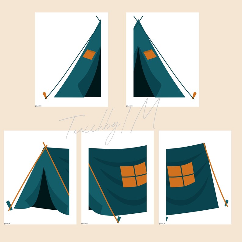 Summer Camp Bulletin Board Kit: Tents of Fun Classroom Decor (PDF & PPT ...