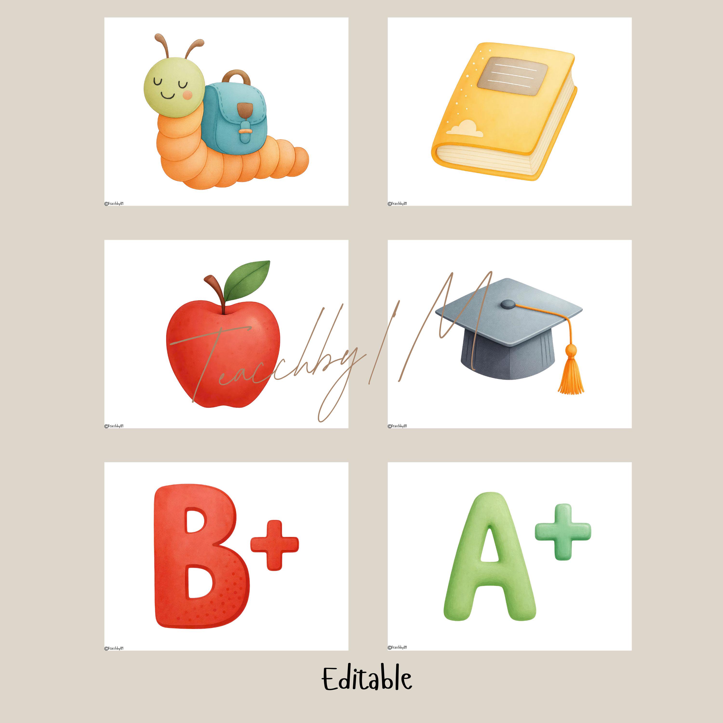 Back to School Bulletin Board Kit, Classroom Decor, - Etsy