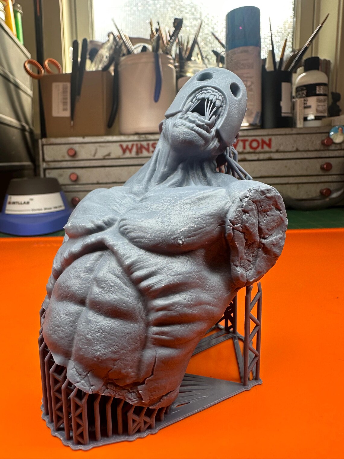 Uruk Hai Berserker Pre Supported Stl, Orc Uruk LOTR Stl File 3D ...