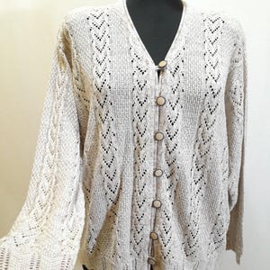 Old style vintage cardigan, size xl-xxl
