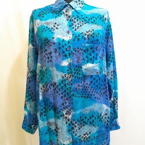 100% natural silk vintage shirt ,solid colors