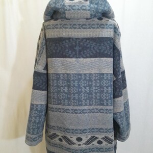Jacket with Hood and Material Mix