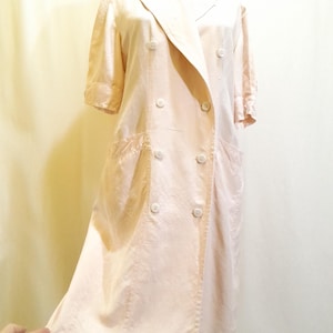 Vintage pure silk jacket-type dress