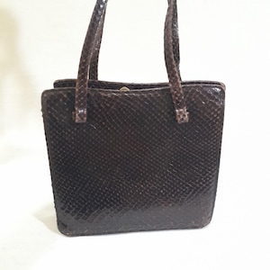 Exotic leather vintage purse
