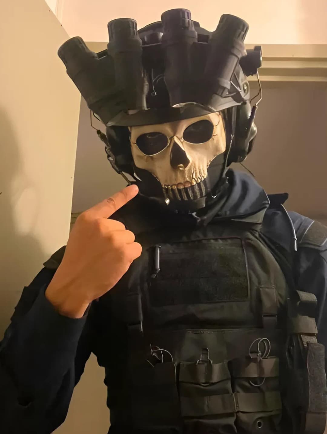 COD Ghost Mask Personalized COD Modern Warfare Ghost Skull Mask Ghost ...