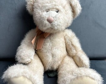 Ivanka Russ Vintage Teddy Bear: 13.39" Plush Collectible