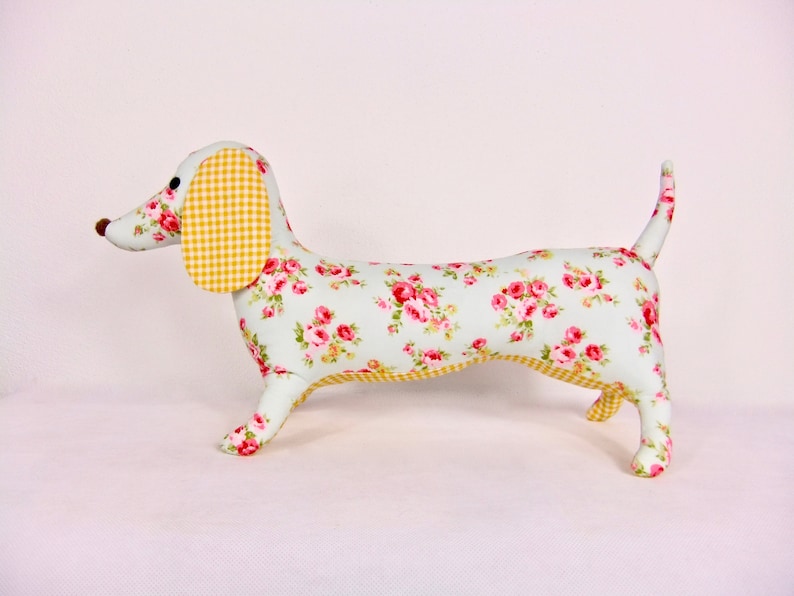 Sausage Dog Stuffed Toy Cute Puppy Dog Gift for Dachshund Etsy
