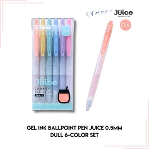 Pilot Gel-balpen Juice 0,5 mm mat 6-kleurenset