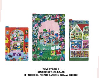 Pencil Board Yumi Kitagishi Hobonichi Pencil Board  (In the Room / In the Garden / Animal Condo)