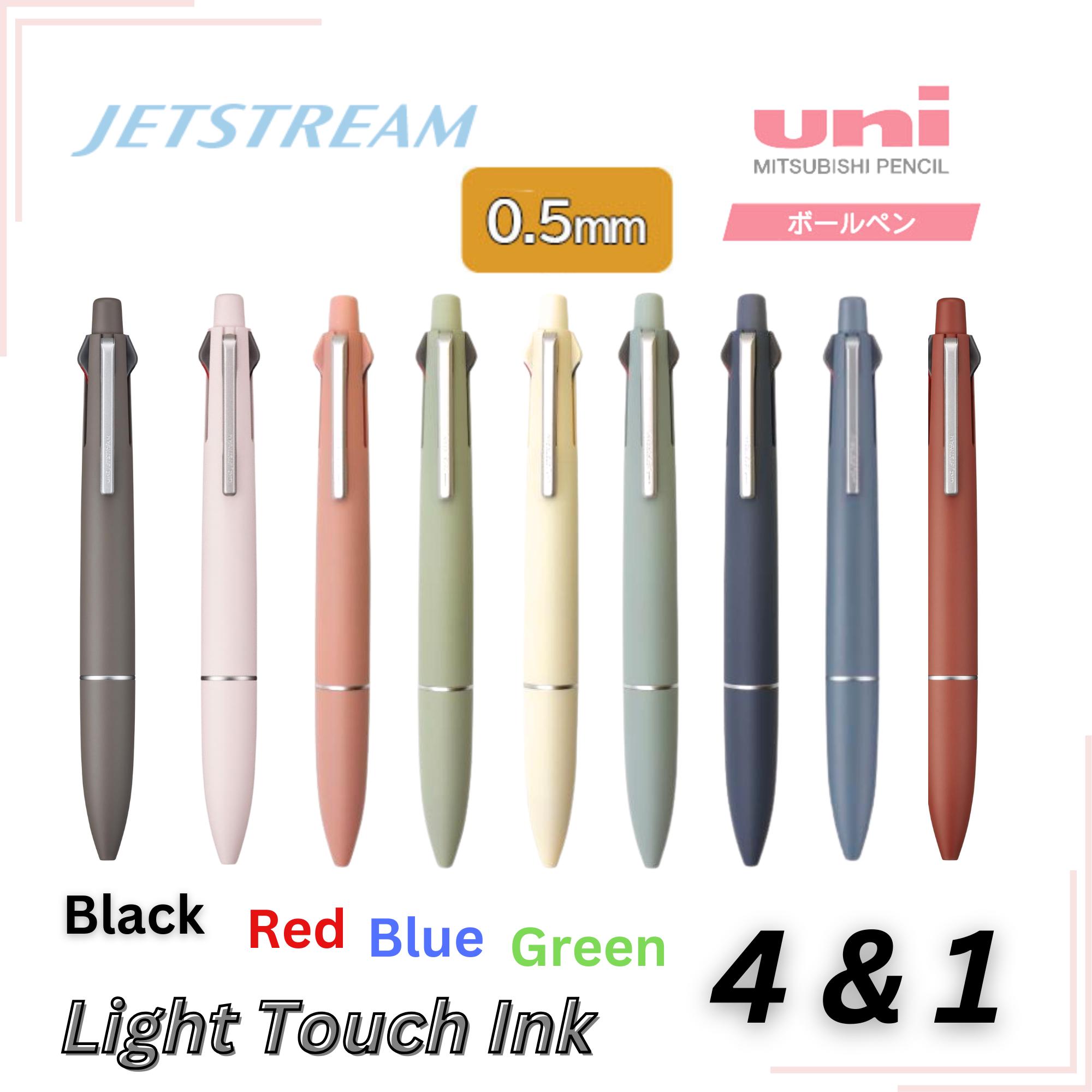 Jetstream Color Uni Jetstream 4 in 1 Multi-function Pen With 4&1 Lite Touch Ink Ball ...