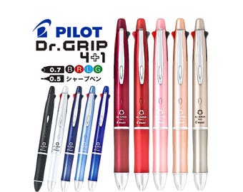 Pilot Dr. Grip 4+1 Multifuntional Pen Japan Best selling Pen 0.7mm