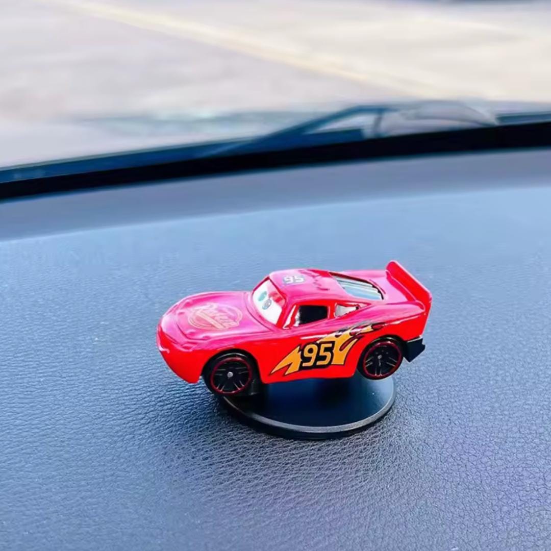McQueen #95 Dash Drifter Ornament, Spinning Car Dashboard, Toy Drifts as You Drive, Fun Auto Decor Gift
