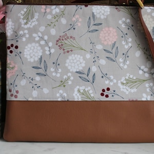 Bolso bandolera pequeño, bolso bandolera sencillo, bolso bandolera, bolso bandolera floral, bolso hobo, bolso bandolera gris, regalos para menores de 45 años