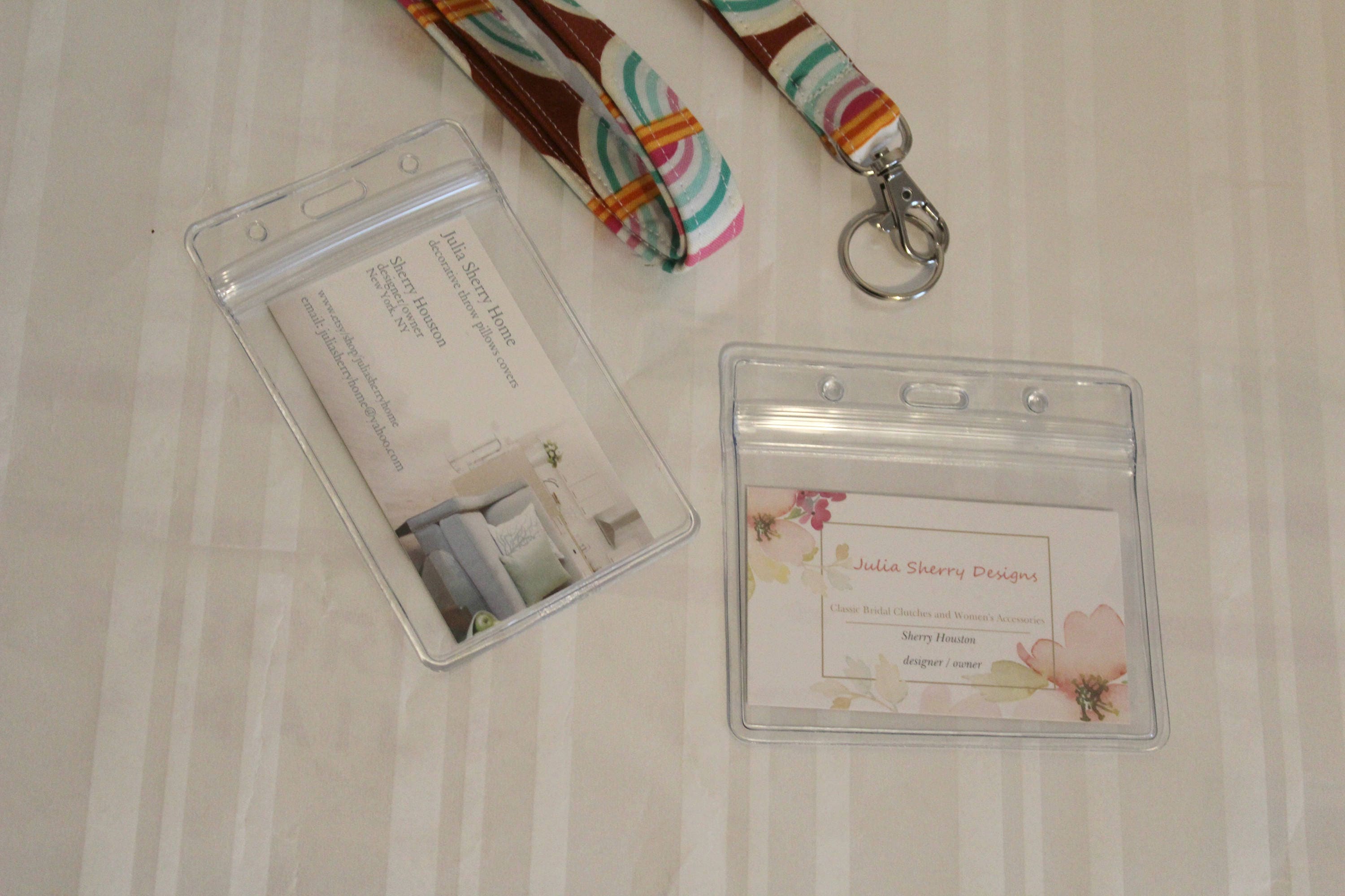Clear Plastic Sleeves For Id Cards