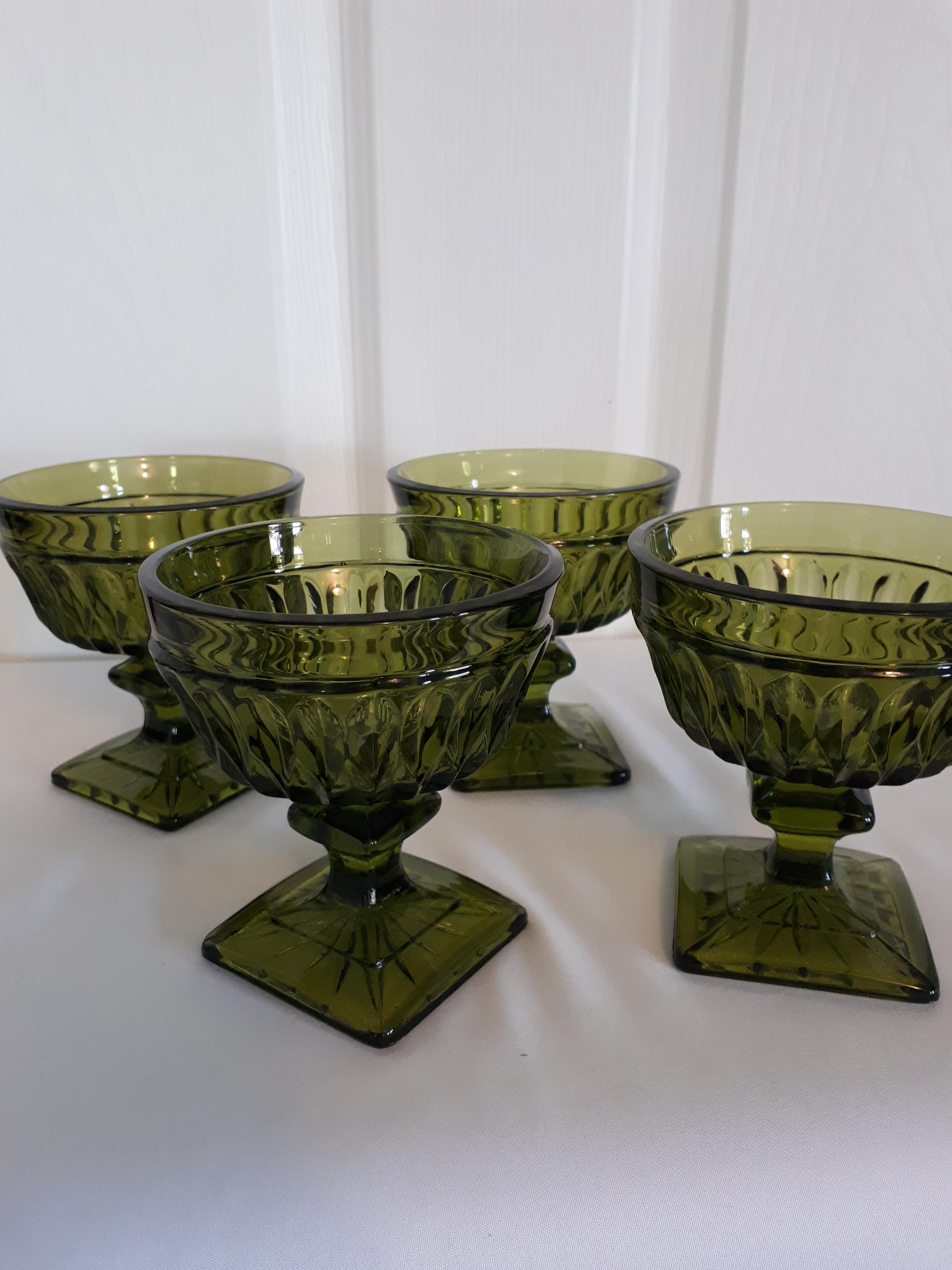 インディアナグラス ディプレショングラス 3pcセット× 2人分 ☆4】インディアナグラス ショットグラス 2個セット - ヴィンテージ