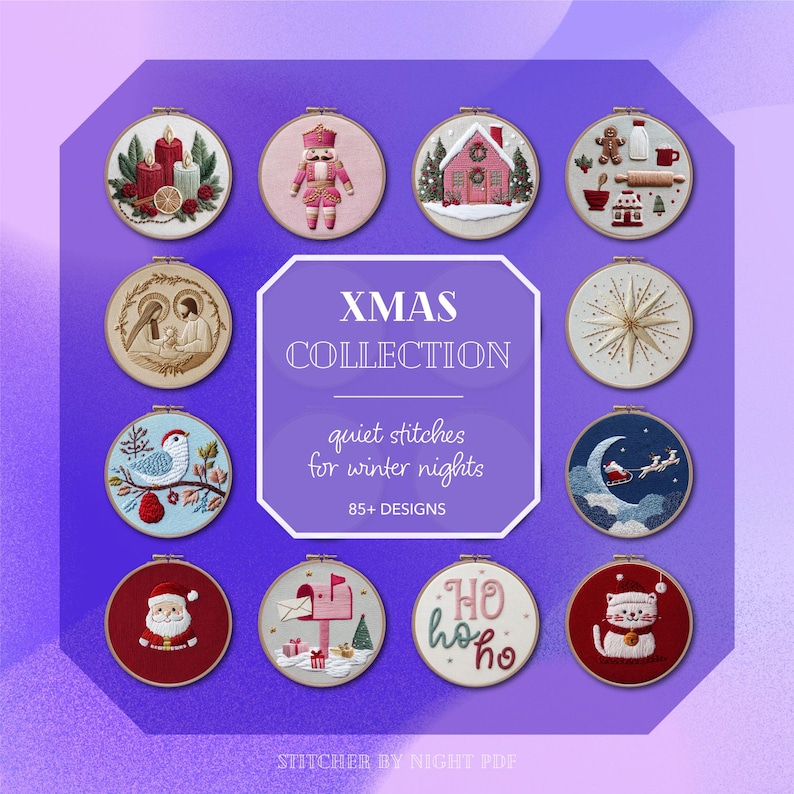 entire store bundle • hand embroidery designs • mega embroidery pack • lifetime access whole shop bundle • beginning embroidery patterns pdf image 9
