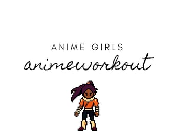 Anime Girls Training Routine 1.0 (anime Workout) - Etsy