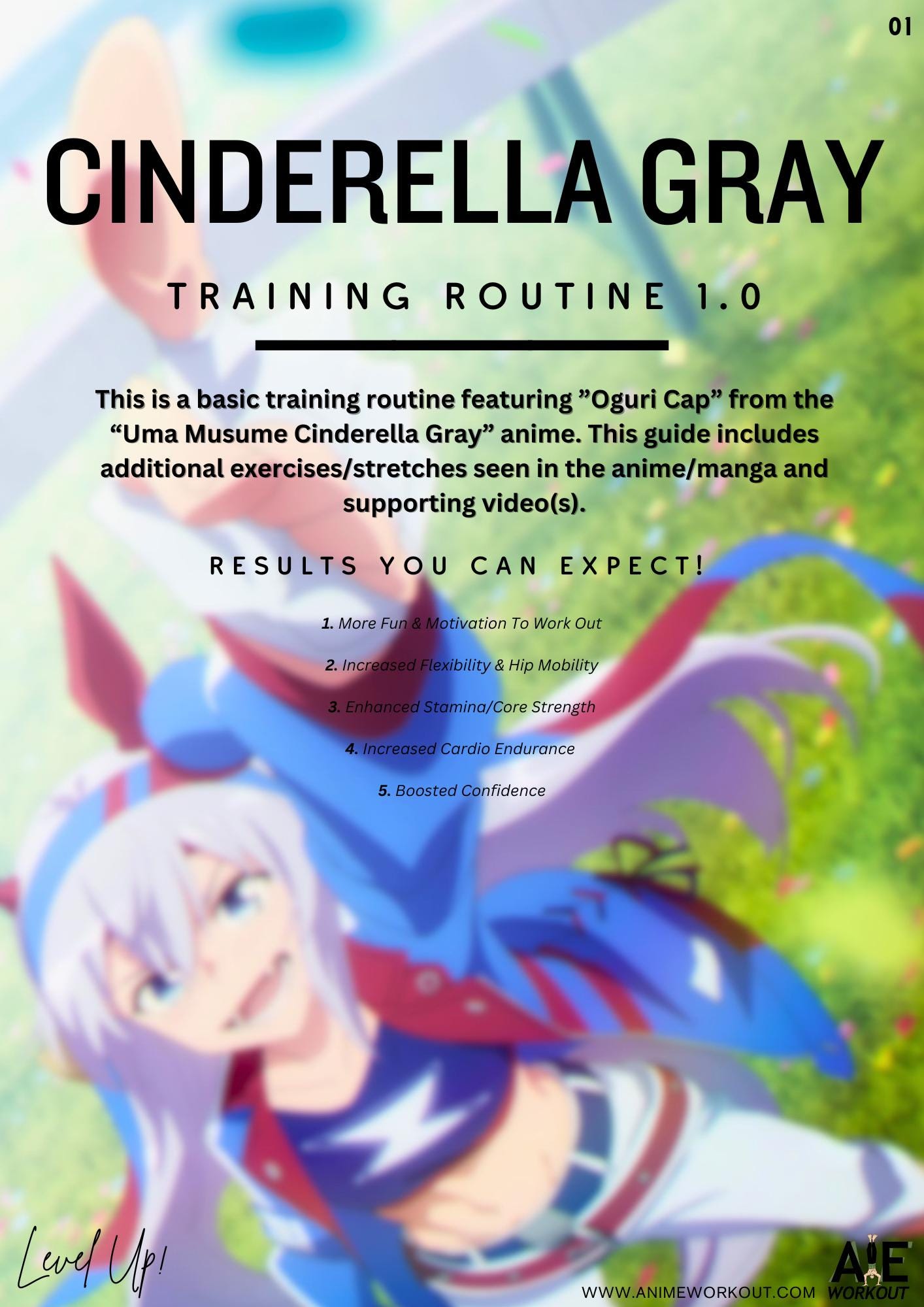 Uma Musume Cinderella Gray Training Routine 1.0 (Anime Workout)