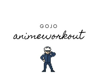 Gojo Workout Routine Gojo Stretching Routine 1.0 (anime Workout) - Etsy